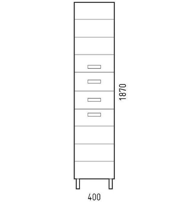 Пенал Corozo Денвер 40 SP-00000536