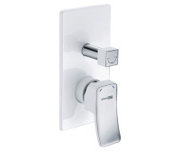 Смеситель для ванны  WasserKRAFT Aller 10641WHITE