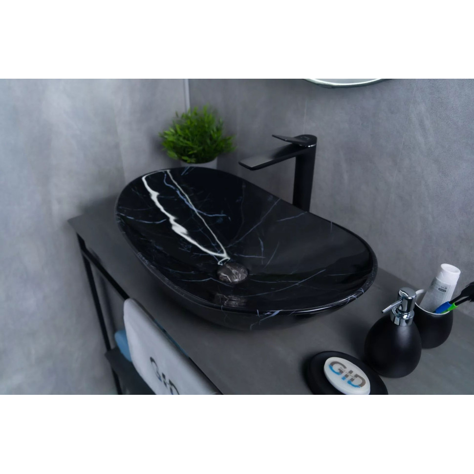 Раковина накладная (61х37) Gid Bs9811