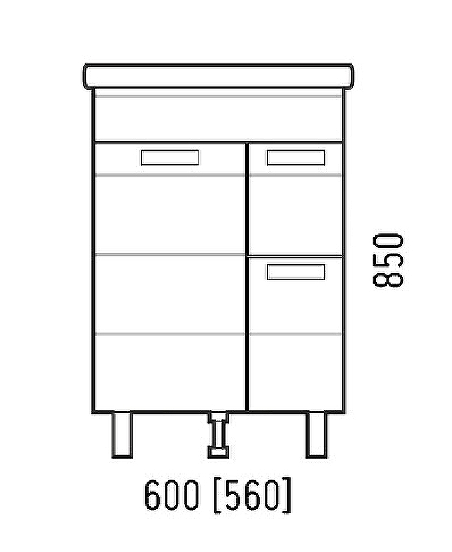 Тумба напольная Corozo Денвер 60 SD-00000530