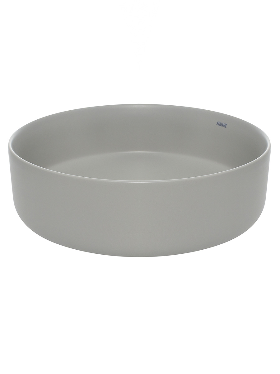 Раковина накладная (35,5x35,5) AQUAme AQM5012MFG