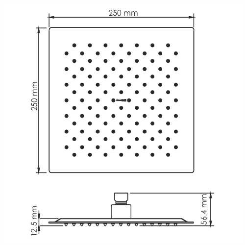 Душевой комплект WasserKRAFT A9551.146.254