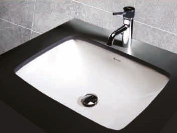 Раковина встраиваемая снизу (50,5х41) beWash Balaton 93501001