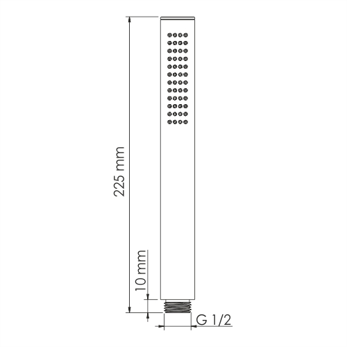 Ручной душ WasserKraft A286