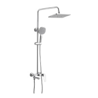 Душевая система с изливом  BELZ B24533, хром