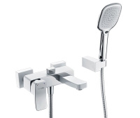Смеситель для ванны  WasserKRAFT Aller 1061WHITE