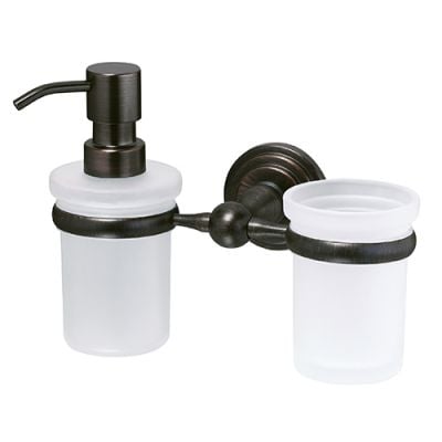Держатель стакана и дозатора WasserKRAFT Isar K-7389
