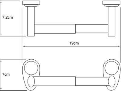 Бумагодержатель WasserKraft Main 9222