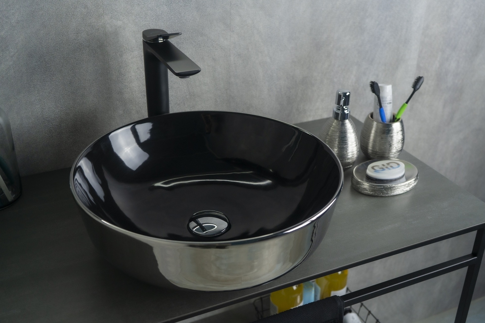 Раковина накладная (41,5х41,5) Gid Nc411