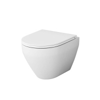 Подвесной унитаз безободковый с сиденьем микролифт Am.Pm Spirit 2.0 C701700SC