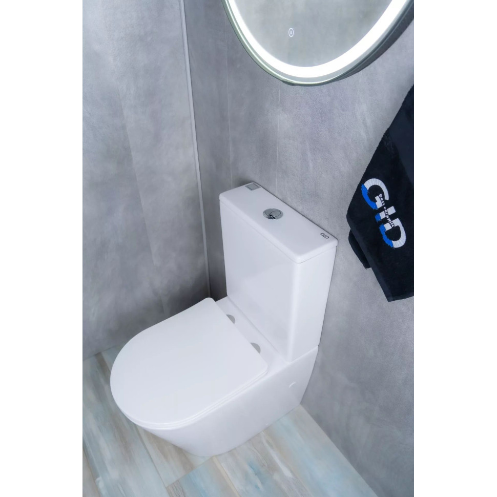 Напольный унитаз с бачком безободковый Gid Tr2179
