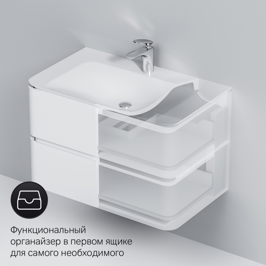 Тумба под раковину 80 Am.Pm Sensation M30FHX0802WG