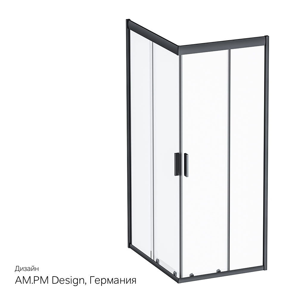 Душевой уголок (100х80) Am.Pm Gem S W93G-404-100280-BT