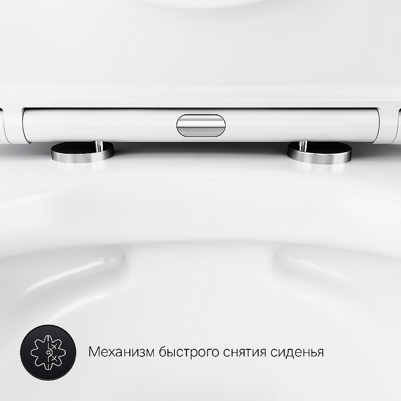 Унитаз подвесной AM.PM Gem FlashClean C741701SC