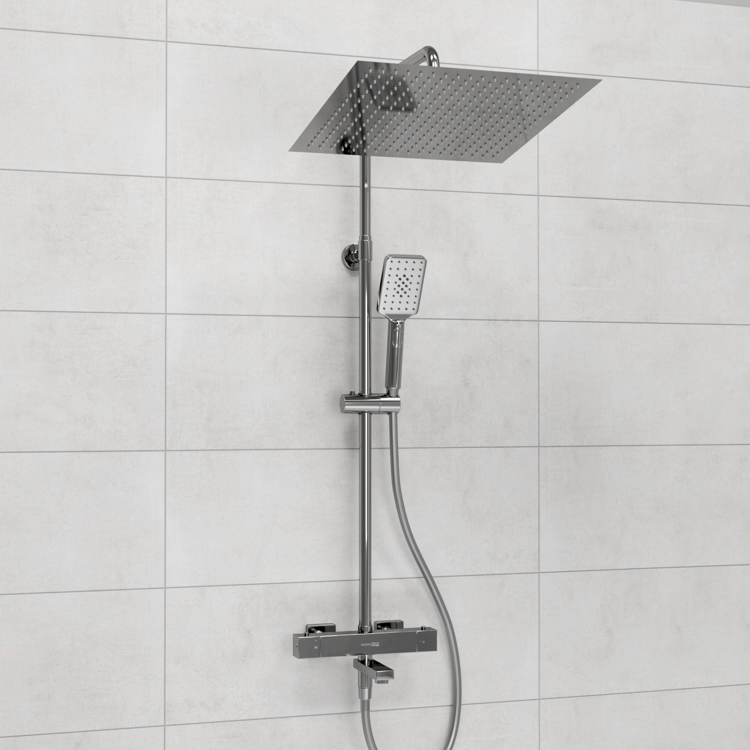 Душевая система WasserKraft A199.119.126.087.CH Thermo