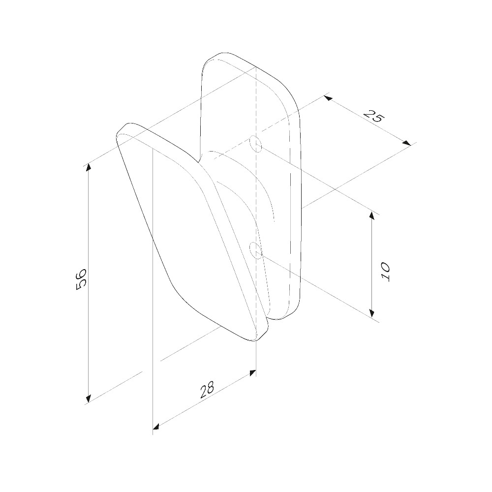 Крючок для полотенец Am.Pm Inspire 2.0 A50A35500