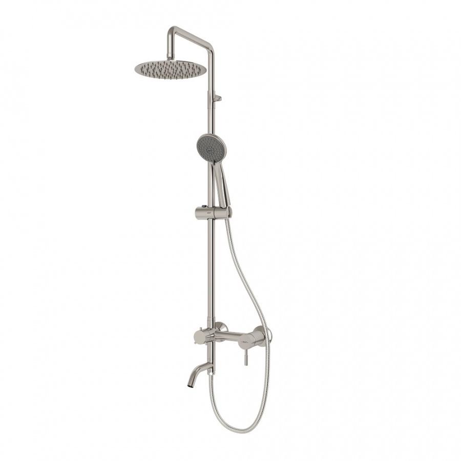 Душевая система с изливом Dorff Logic D0703000SS