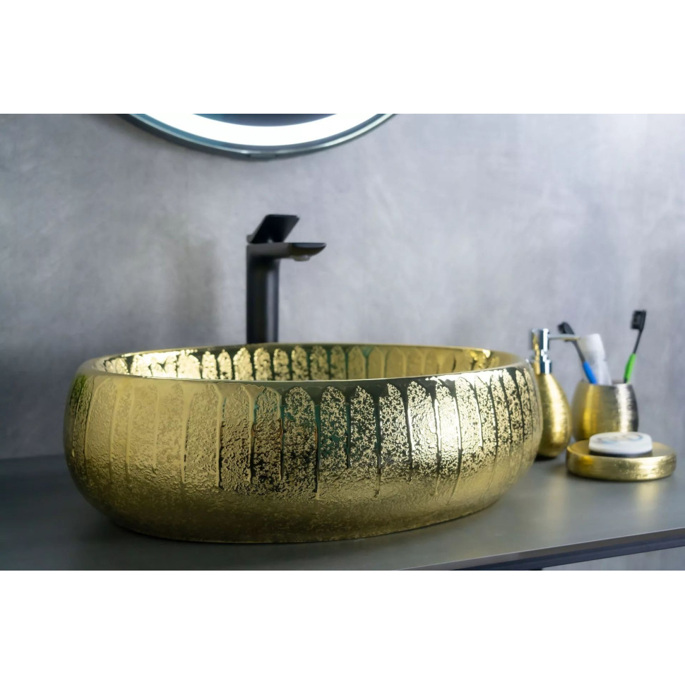 Раковина накладная (48х34) Gid 9030g