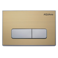 Клавиша смыва AQUAme AQM4105G золото