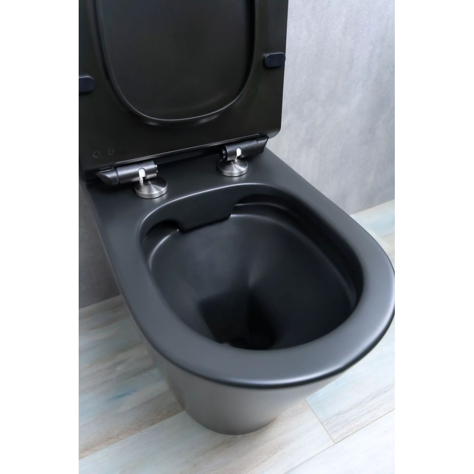 Напольный унитаз с бачком безободковый Gid Tr2179BM