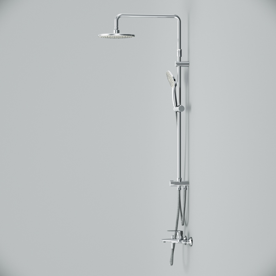Душевая система с изливом Am.Pm Gem F40890A14