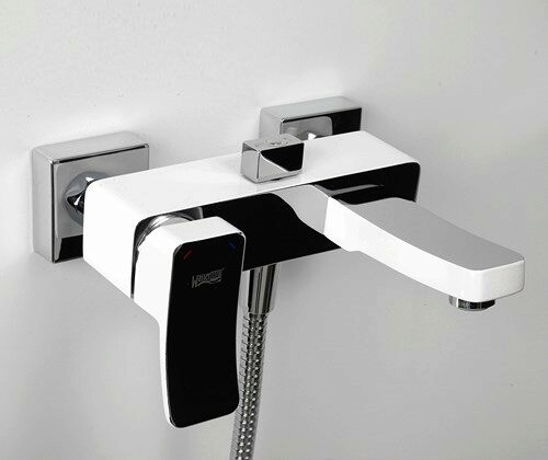 Смеситель для ванны  WasserKRAFT Aller 1061WHITE