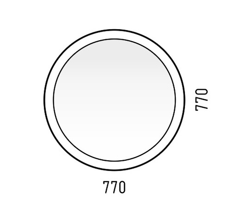 Зеркало (77х77) Corozo Мицар SD-00000891