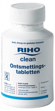 Таблетки для дезинфекции гидромассажных ванн Riho Clean 207713
