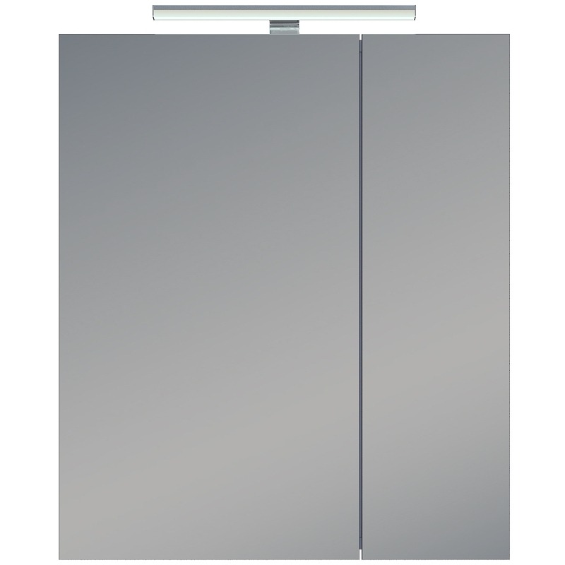 Зеркало-шкаф с подсветкой (60x70) Vigo Plaza zsh.PLA.60.El