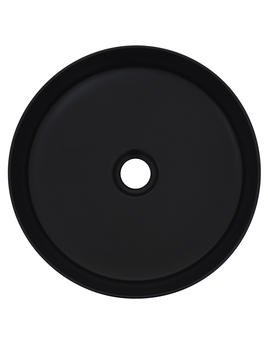 Раковина накладная (35,5x35,5) AQUAme AQM5012MB