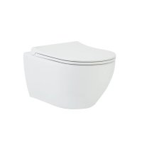 Подвесной безободковый унитаз с сиденьем микролифт beWash Bogen 88303201