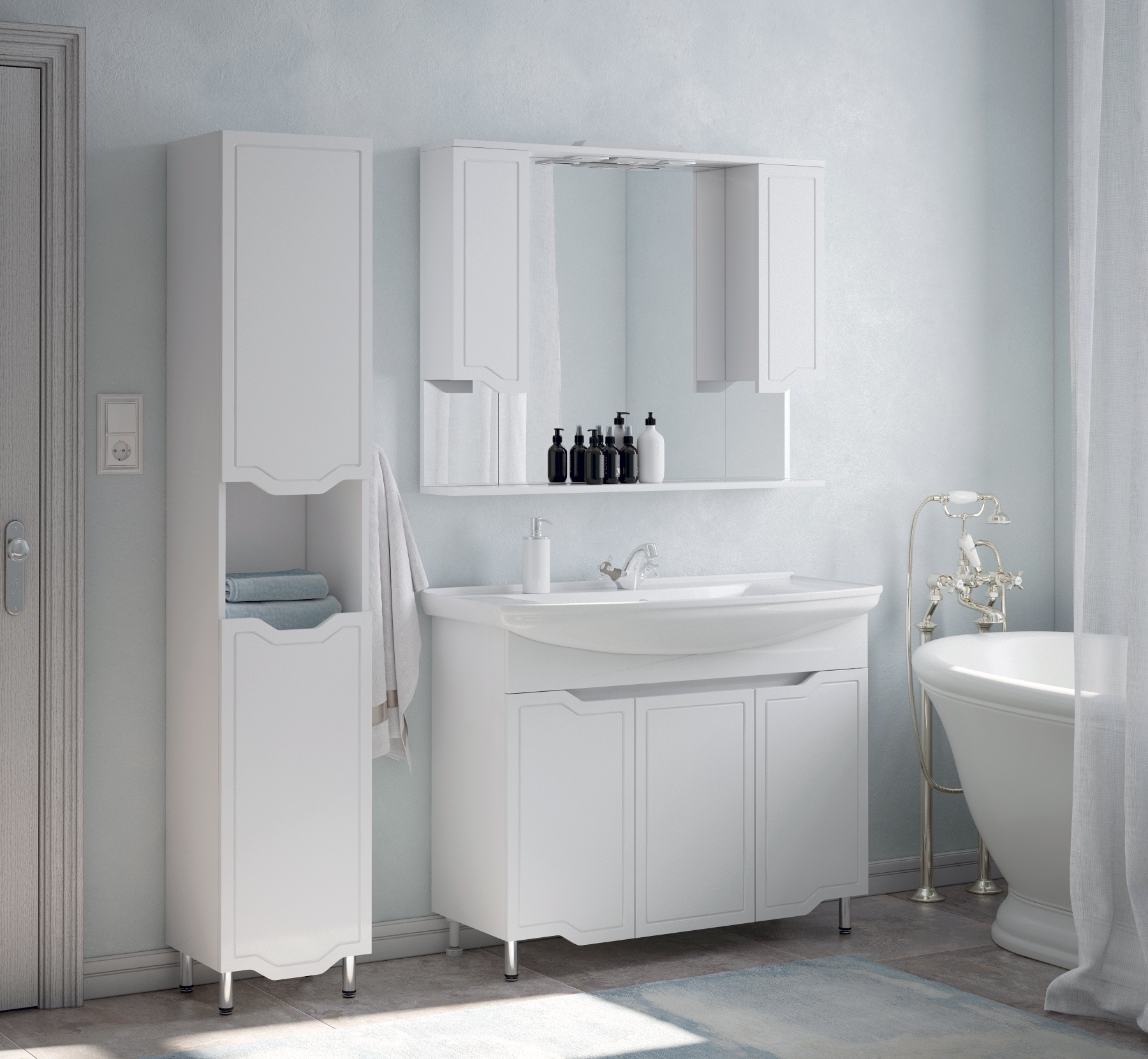 Тумба напольная Corozo Мирра 105 SD-00001544