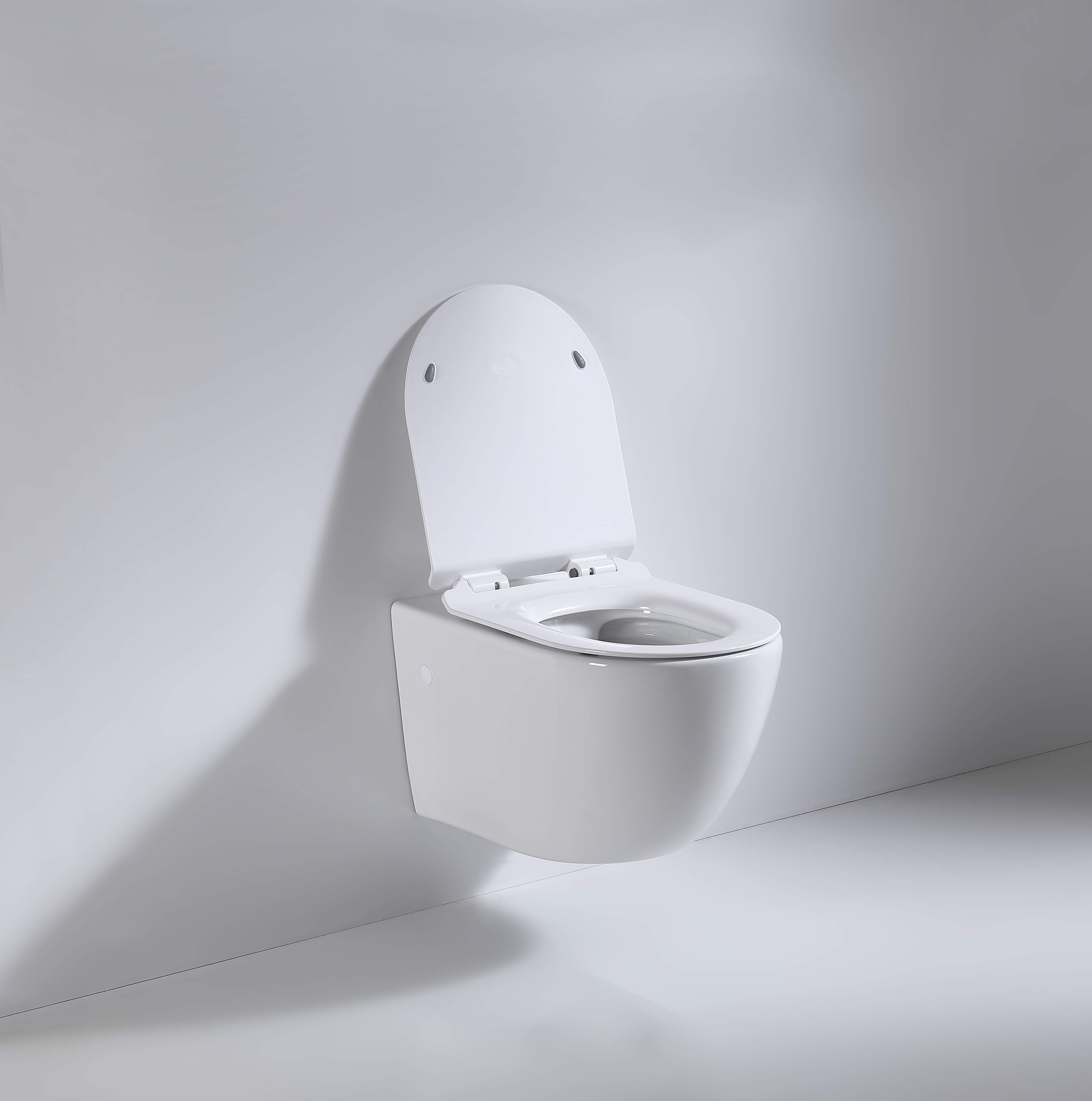 Подвесной безободковый унитаз с сиденьем микролифт beWash Lusso BKWHR004550
