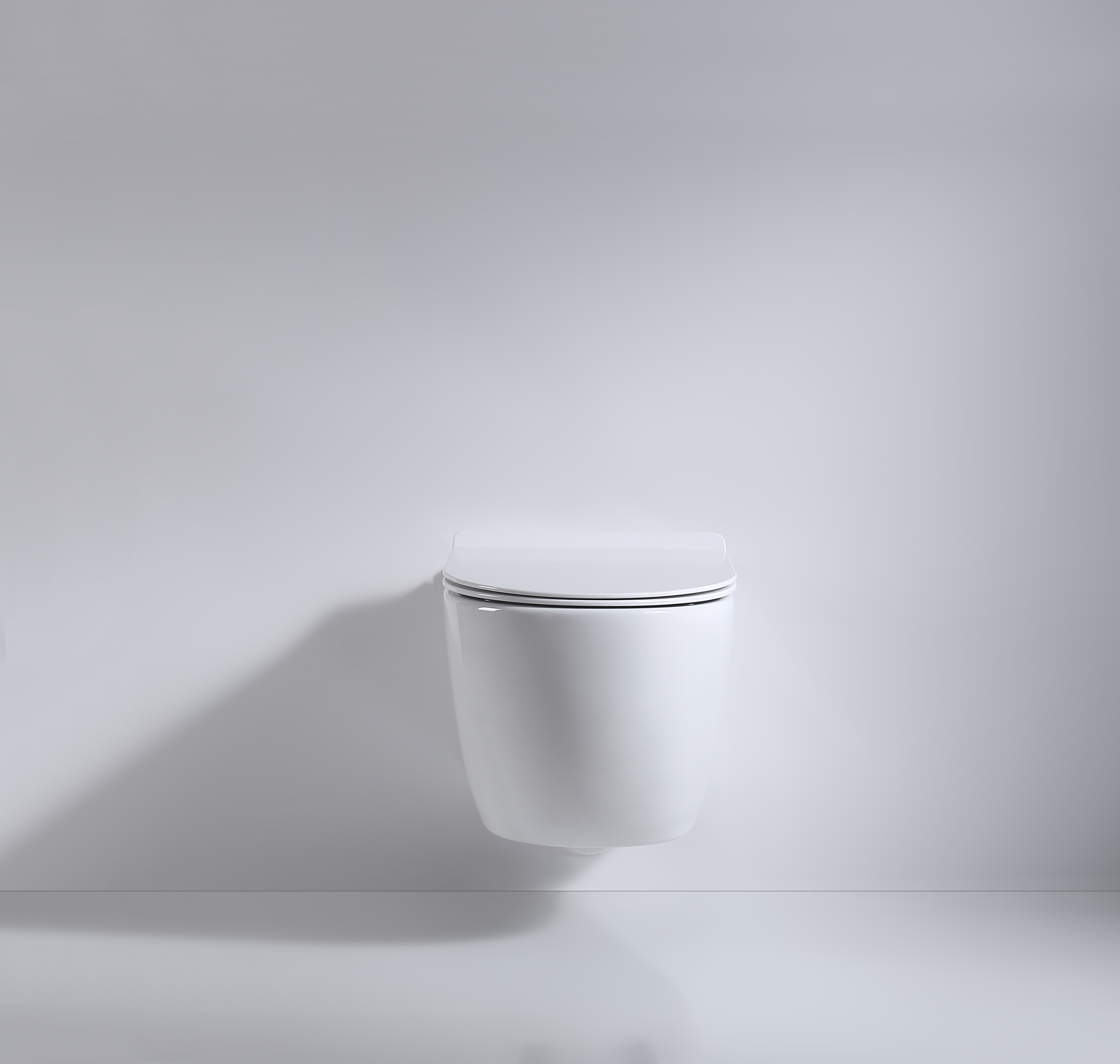 Подвесной безободковый унитаз с сиденьем микролифт beWash Lusso BKWHR004550