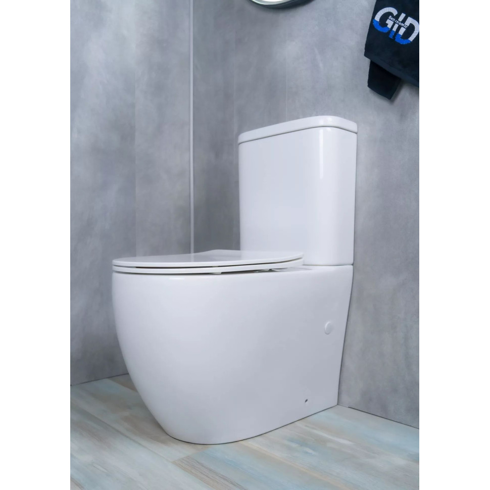 Напольный унитаз с бачком безободковый Gid Tr2177