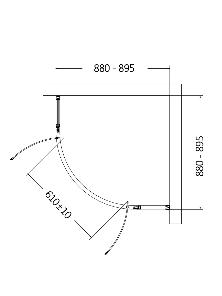 Душевой уголок AQUAme AQM7101-9