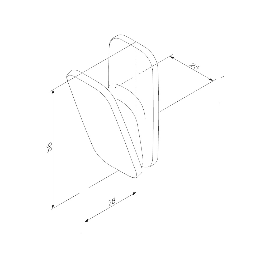 Крючок для полотенец Am.Pm Inspire 2.0 A50A35522