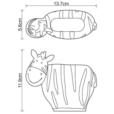 Стакан для зубных щеток WasserKRAFT Lippe K-8128A