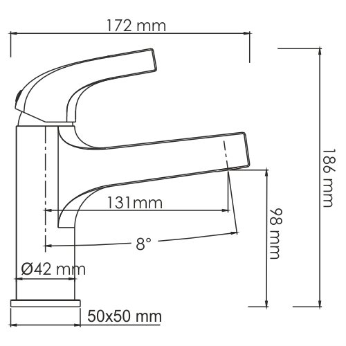 Смеситель для раковины WasserKRAFT Sauer 7103