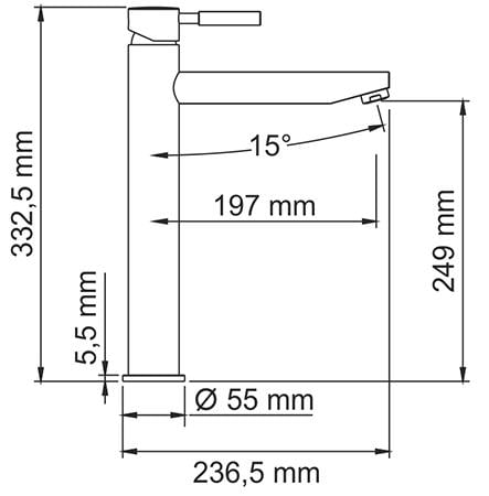Смеситель для раковины WasserKRAFT Main 4103H