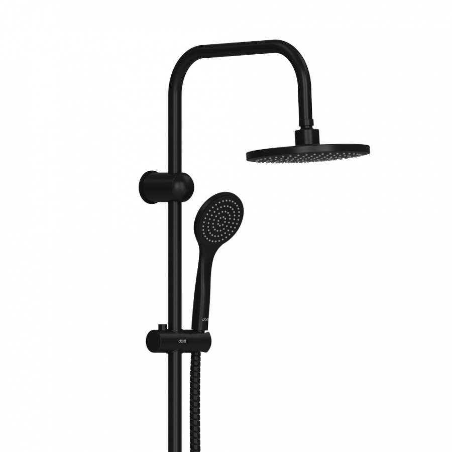 Душевая система с изливом Dorff Comfort D0708010BL