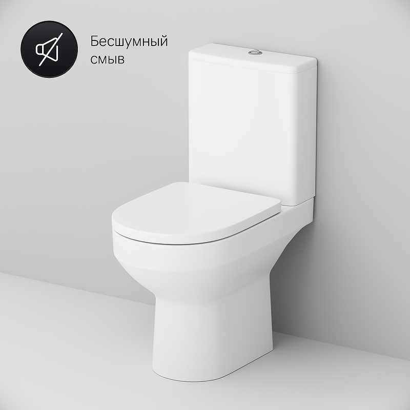 Комплект унитаз напольный и аксессуары AM.PM Spirit CK70DC