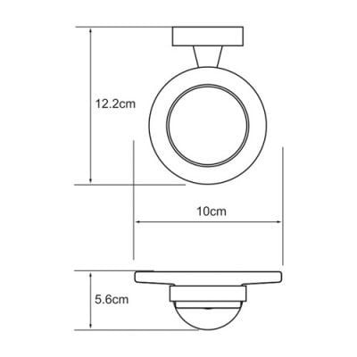 Мыльница  WasserKRAFT Isen K-4029