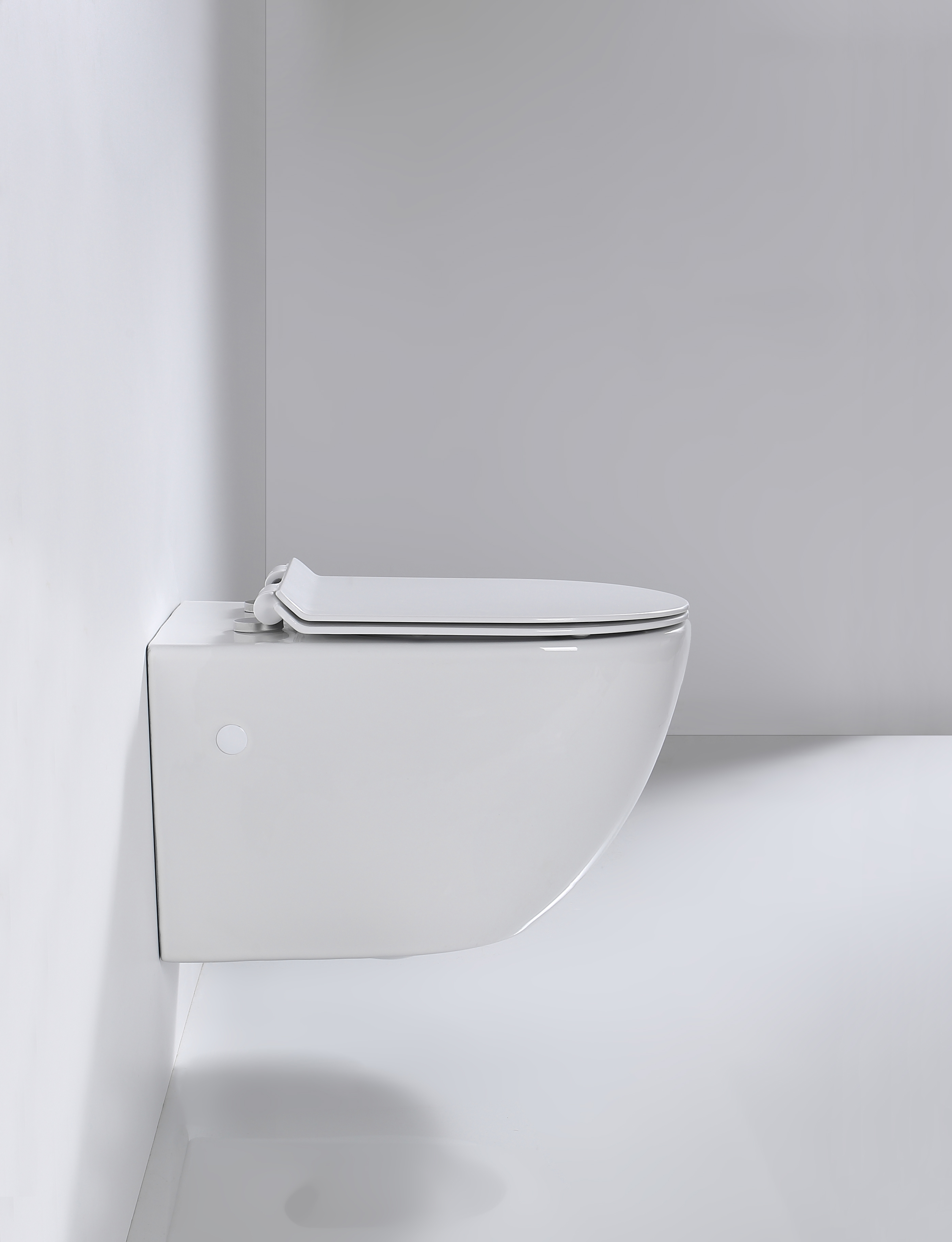 Подвесной безободковый унитаз с сиденьем микролифт beWash Lusso BKWHR004550