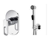 Встраиваемый комплект для биде со шлангом 120 см Wasserkraft A111857 SET1235