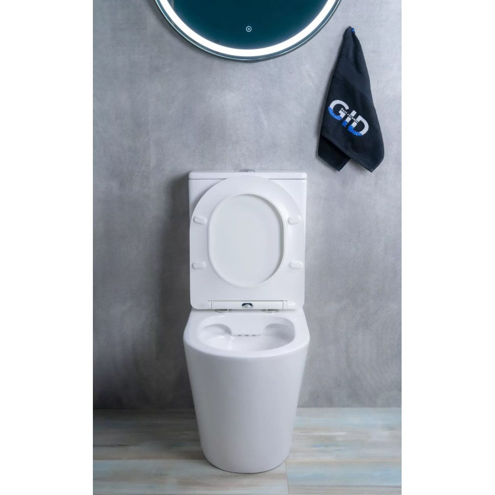 Напольный унитаз с бачком безободковый Gid Tr2179