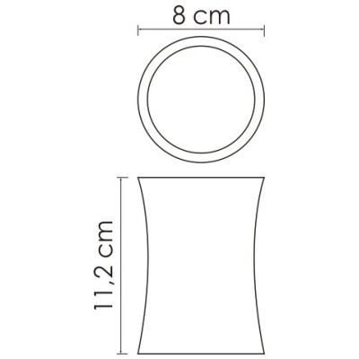 Стакан для зубных щеток WasserKRAFT Salm K-7628
