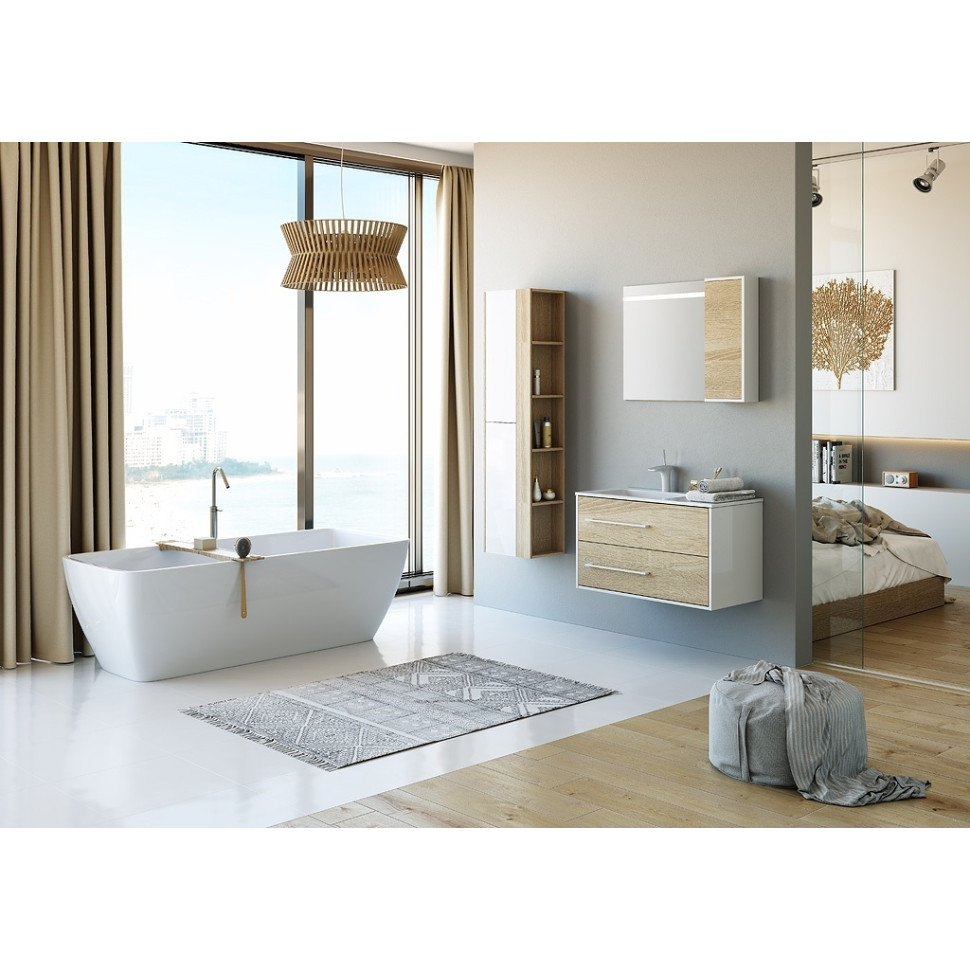 Раковины (92х45) Aqwella Malaga 900L Mal.09.04.D-L