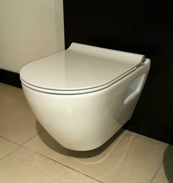 Подвесной унитаз с функцией биде  Serel Smart SM12BM