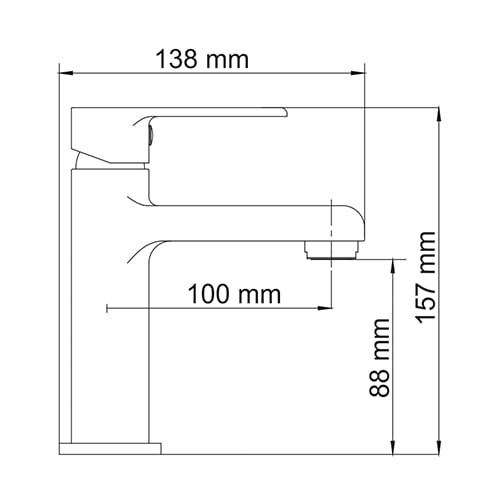 Смеситель WasserKRAFT Ammer 3704